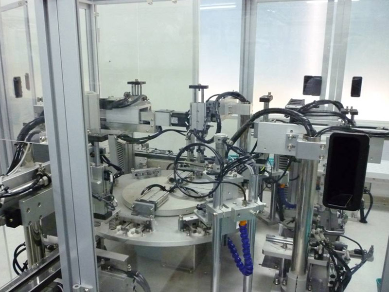 Rubber sleeve automatic assembly machine