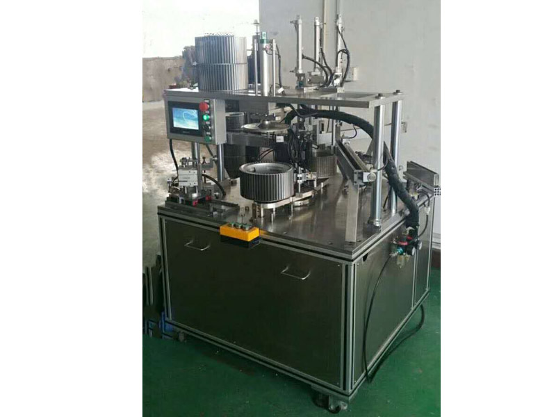 Fan impeller auto inserting machine